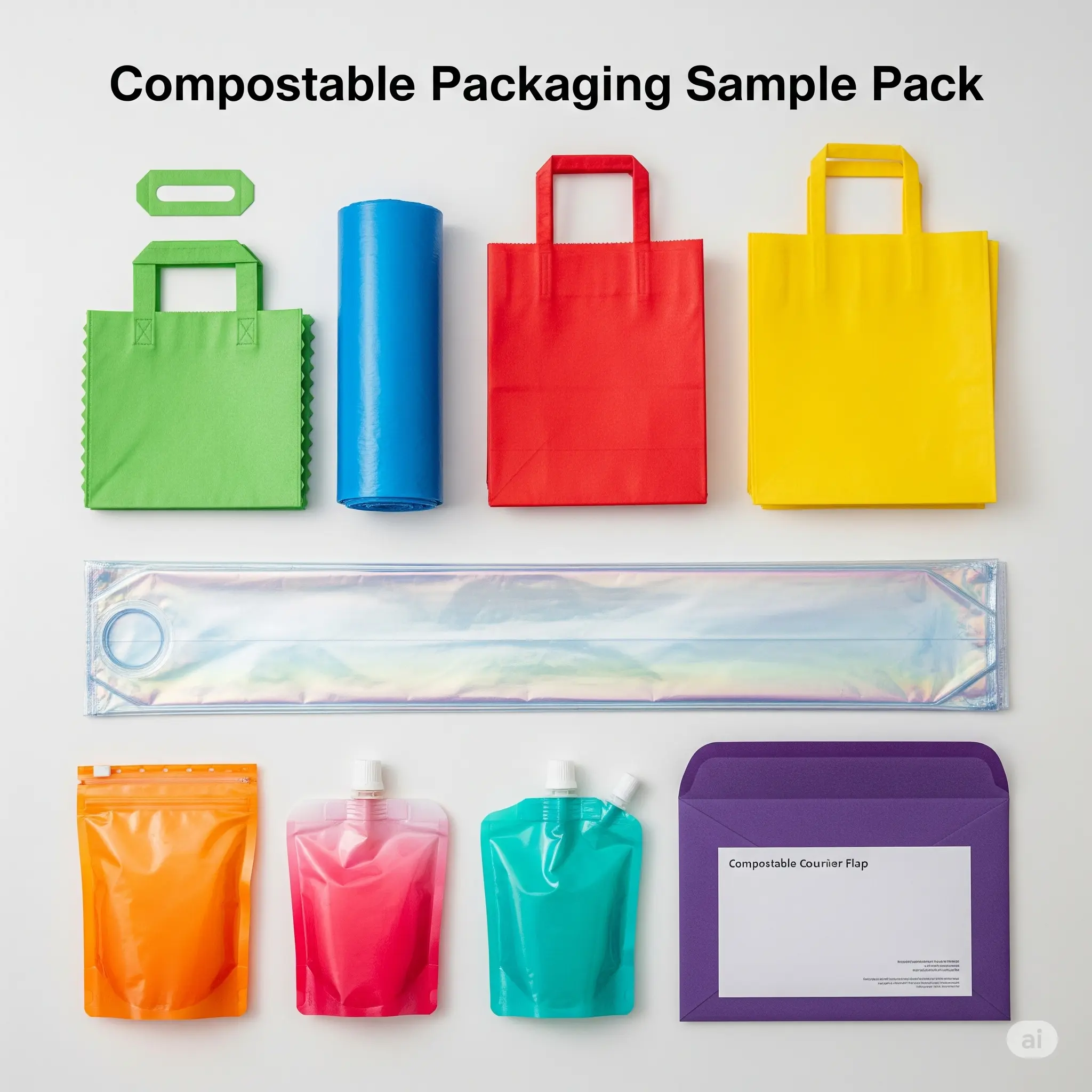 Compostable Packaging Sample Pack